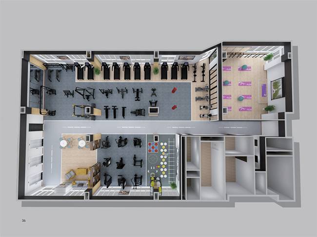 房地产健身器材解决方案-多宝电竞健身器材