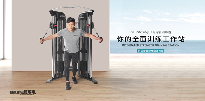 多宝电竞健身器材-小飞鸟综合训练器SH-G6520