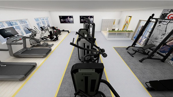 100平方健身房配置方案-广西多宝电竞体育健身器材有限公司