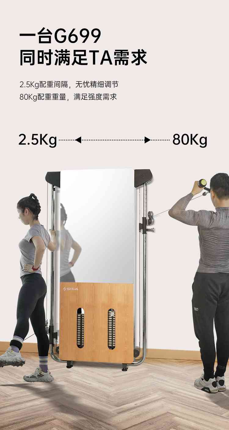 SH-G699 壁挂式拉绳训练器-广西多宝电竞体育健身器材有限公司